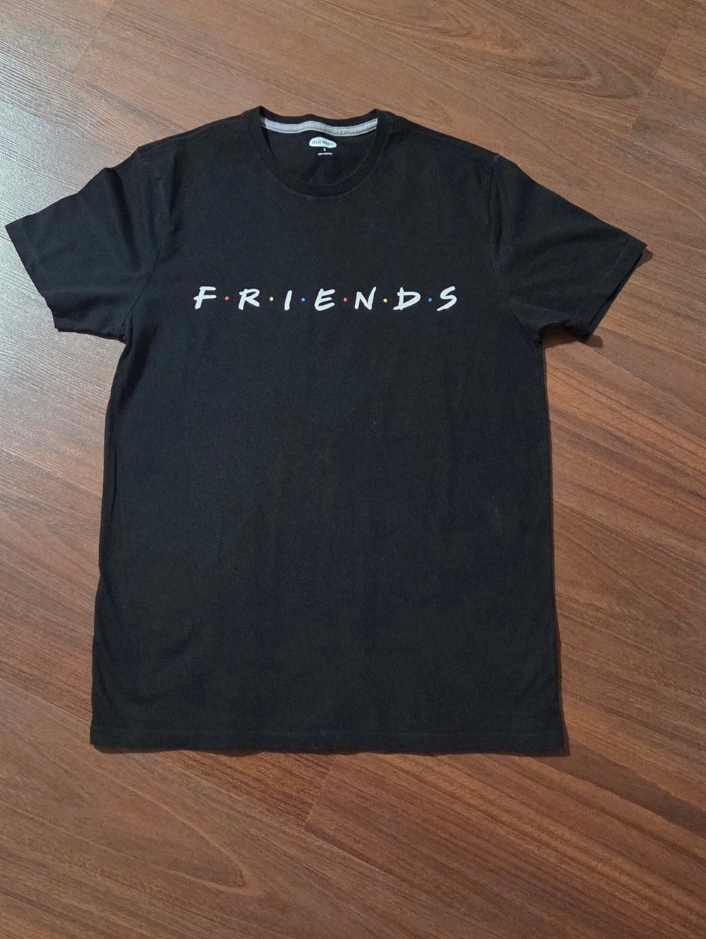 Friends Logo Black Graphic T-Shirt